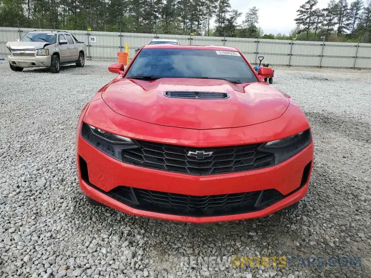 5 fotografías del automóvil dañado 1G1FF1R76L0148939 CHEVROLET CAMARO 2020