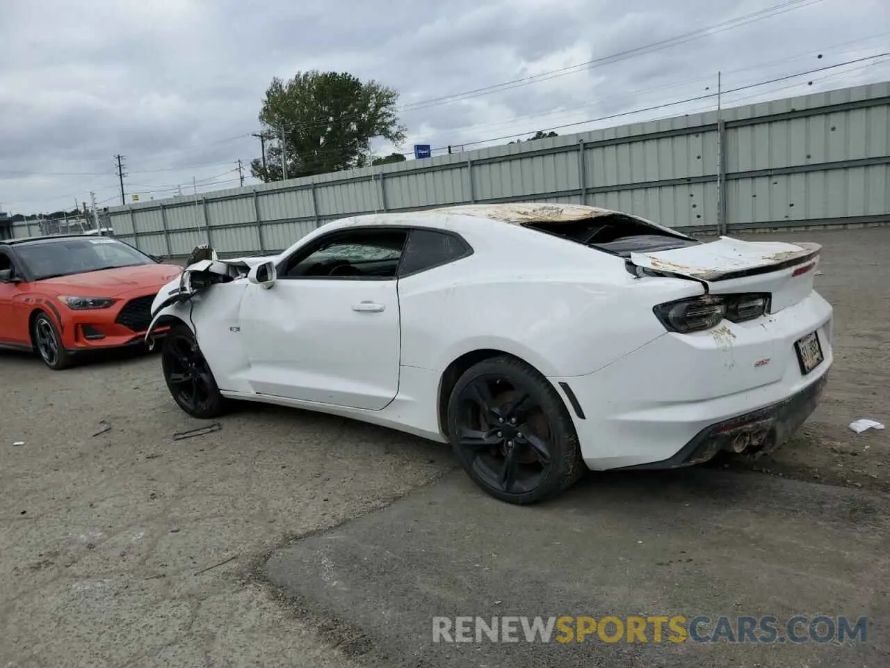 2 fotografías del automóvil dañado 1G1FF1R78L0129065 CHEVROLET CAMARO 2020