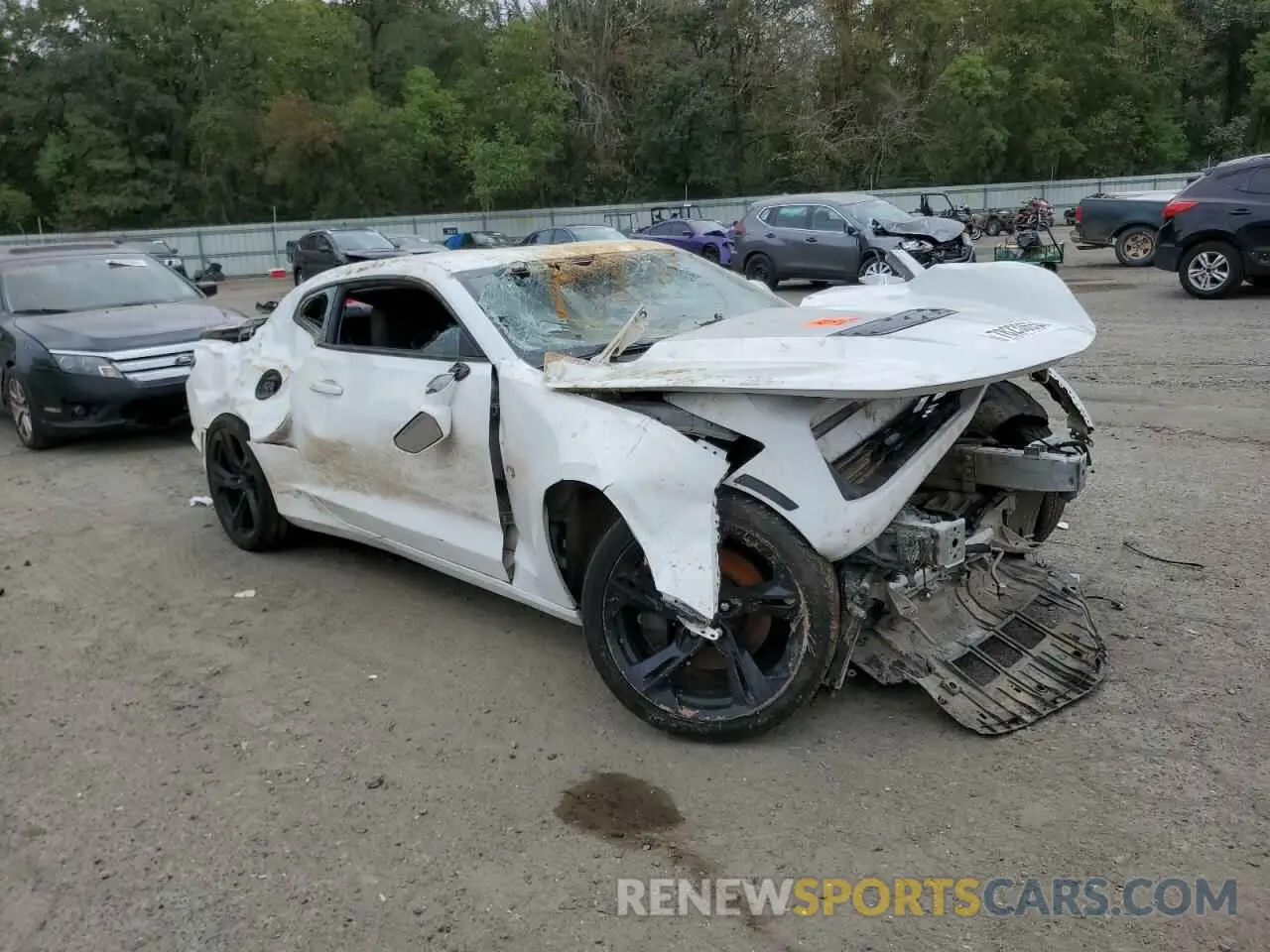 4 fotografías del automóvil dañado 1G1FF1R78L0129065 CHEVROLET CAMARO 2020