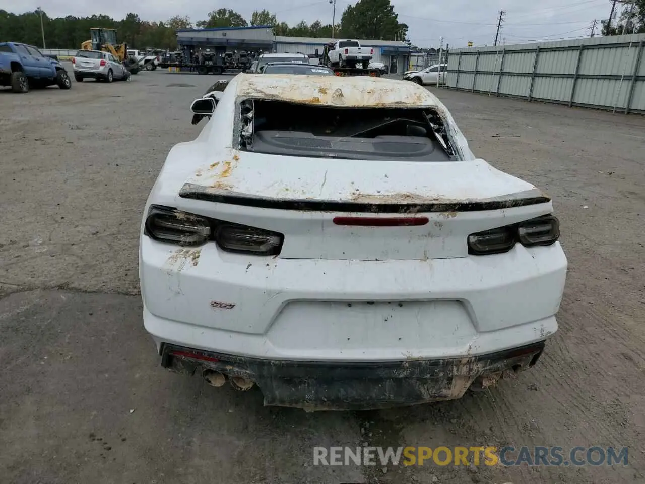 6 fotografías del automóvil dañado 1G1FF1R78L0129065 CHEVROLET CAMARO 2020