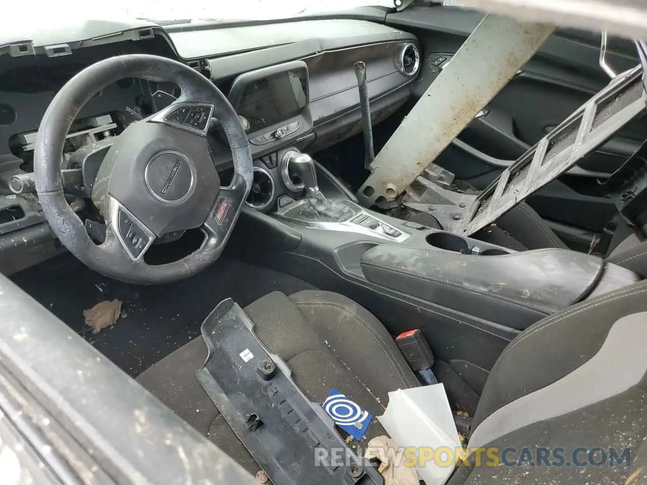 8 fotografías del automóvil dañado 1G1FF1R78L0129065 CHEVROLET CAMARO 2020