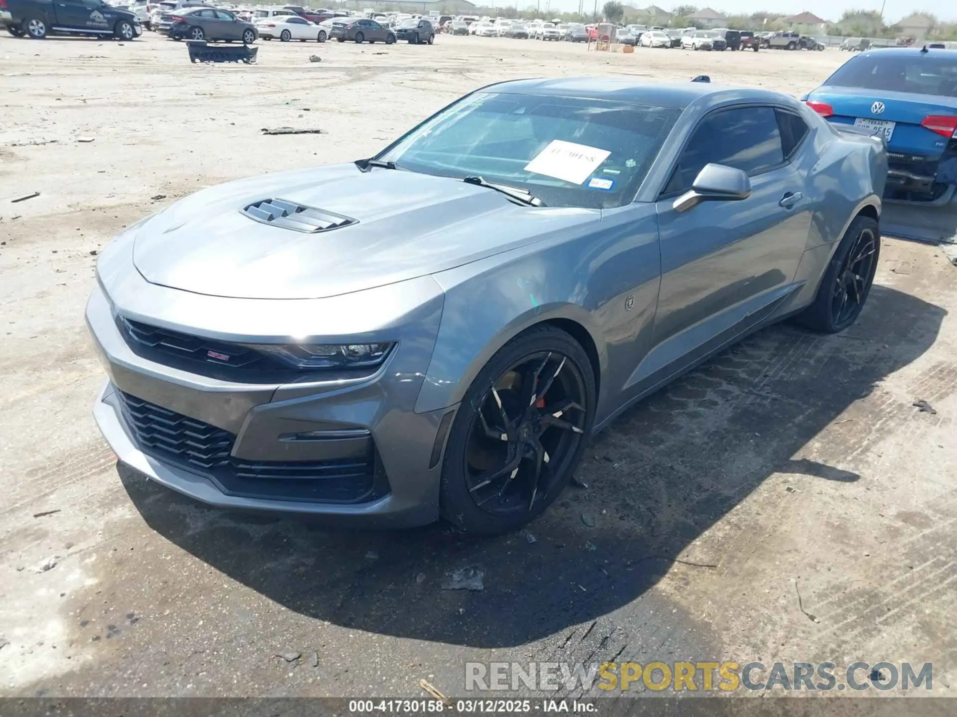 2 fotografías del automóvil dañado 1G1FG1R71L0114890 CHEVROLET CAMARO 2020