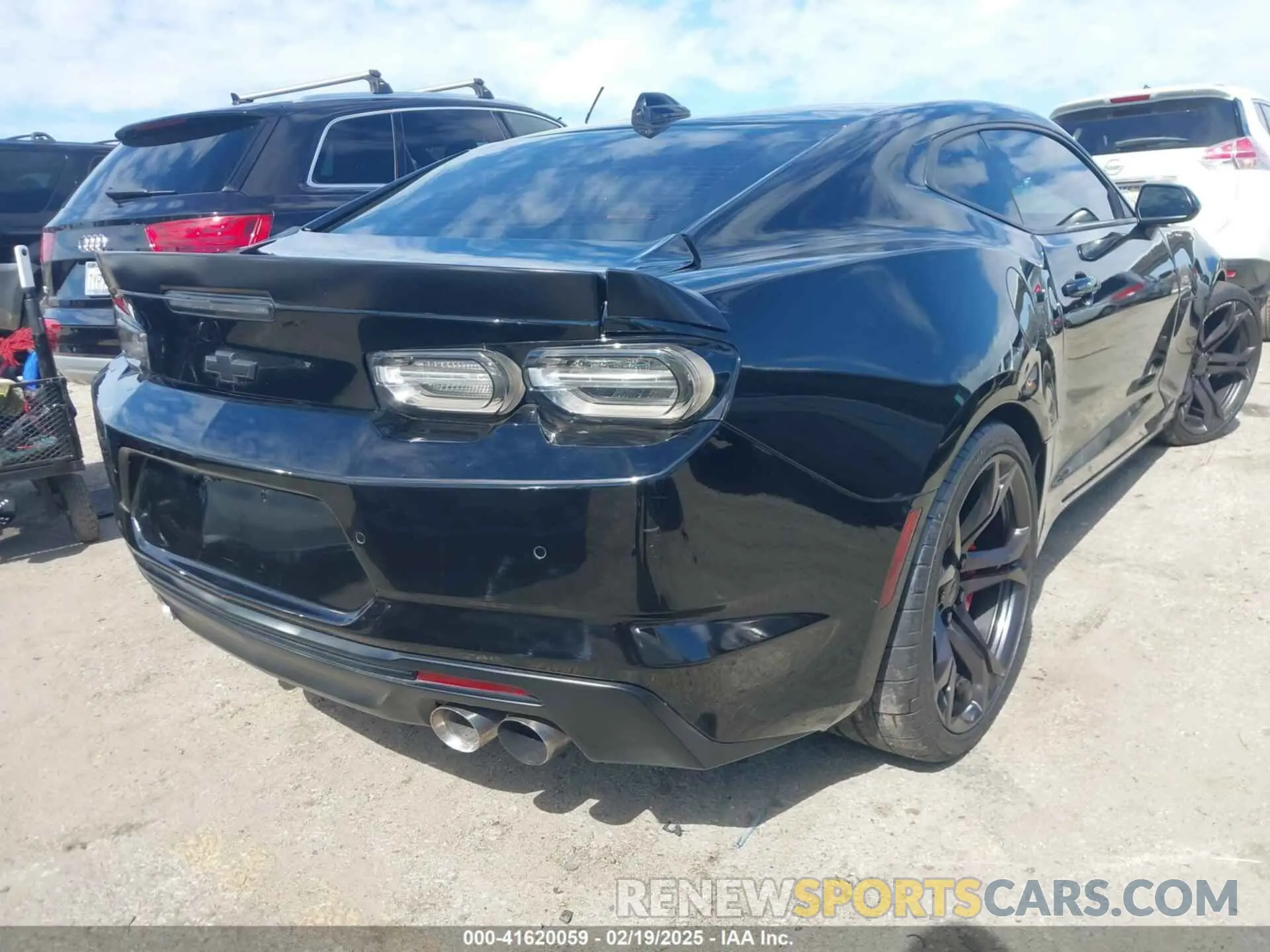 4 fotografías del automóvil dañado 1G1FG1R72L0138437 CHEVROLET CAMARO 2020