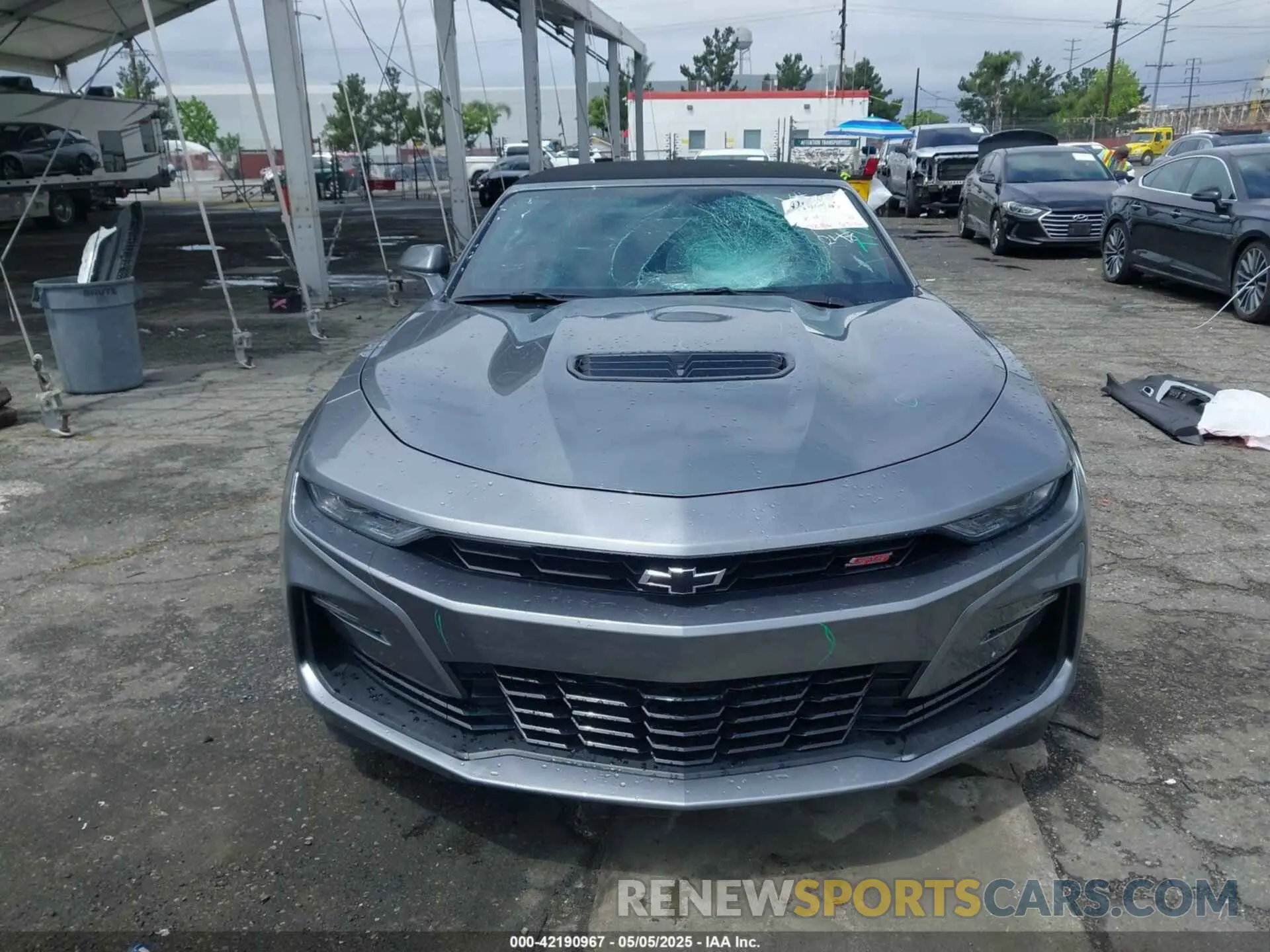 6 fotografías del automóvil dañado 1G1FG3D75L0111560 CHEVROLET CAMARO 2020