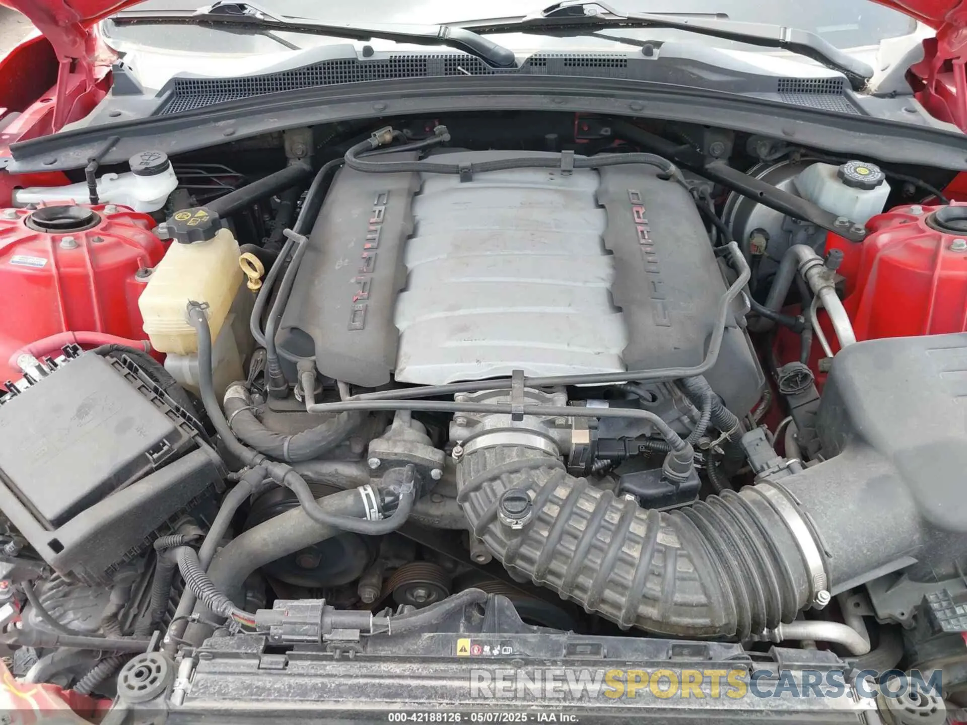 10 fotografías del automóvil dañado 1G1FH1R70L0114005 CHEVROLET CAMARO 2020