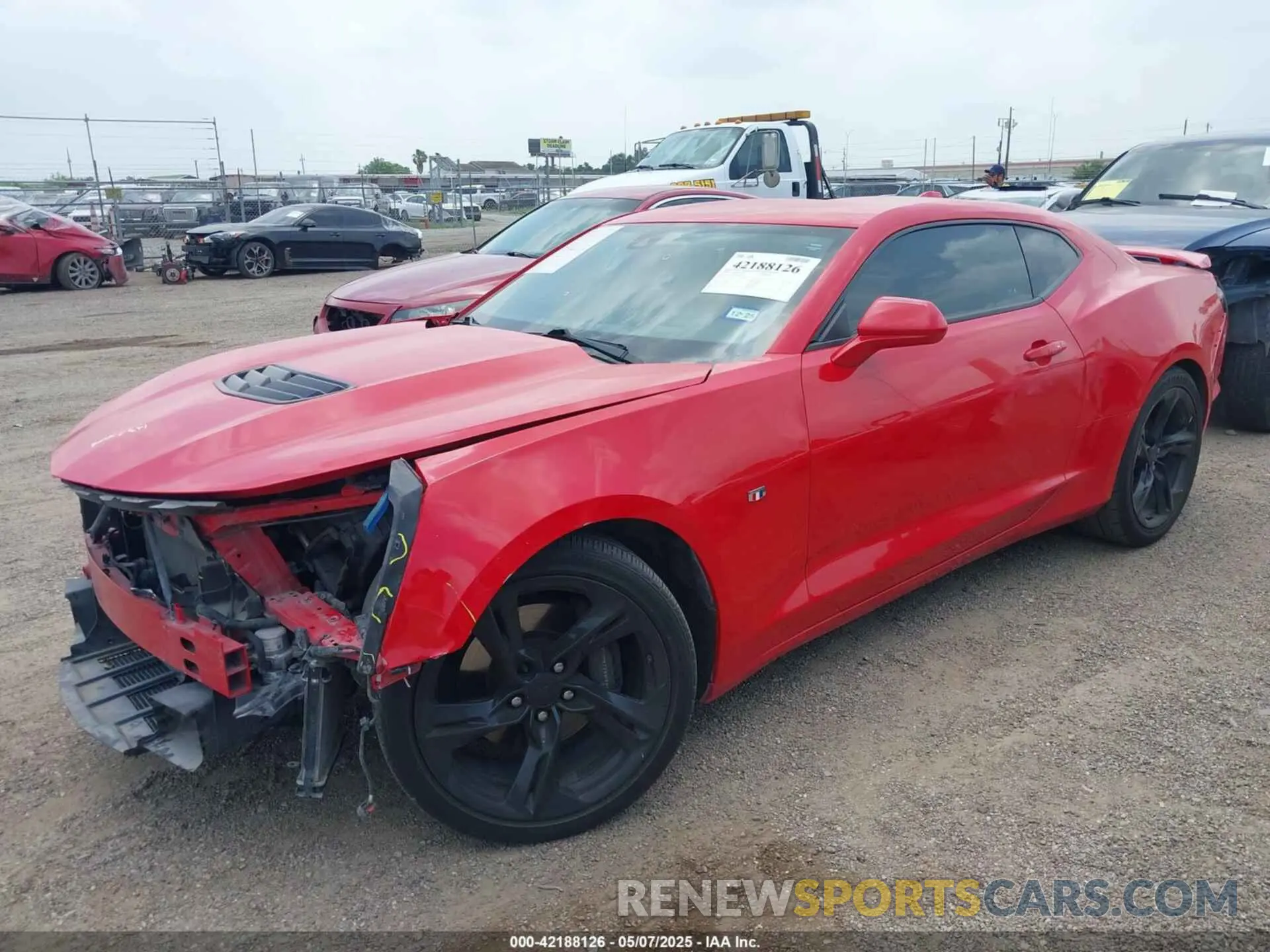 2 fotografías del automóvil dañado 1G1FH1R70L0114005 CHEVROLET CAMARO 2020