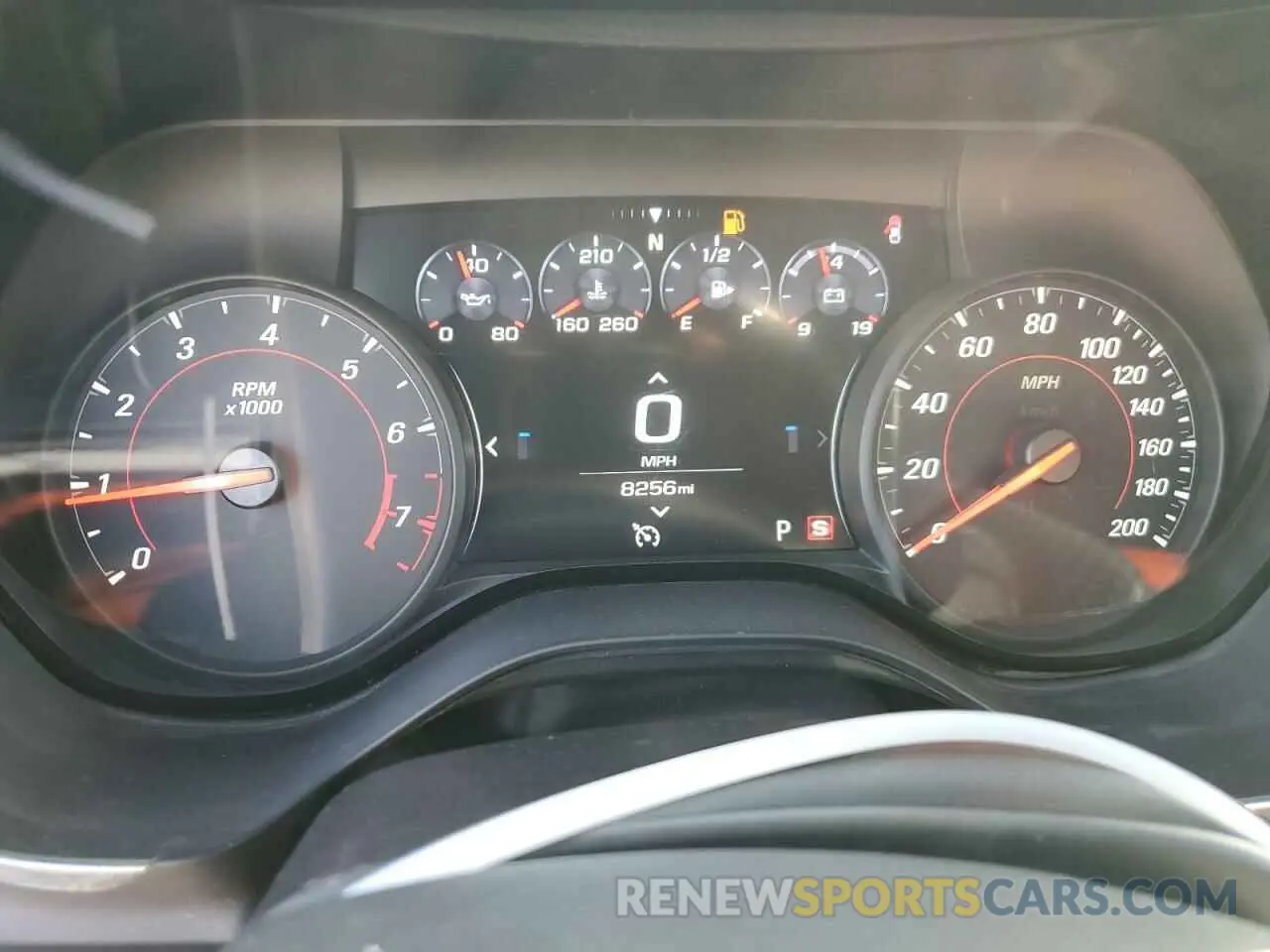 9 fotografías del automóvil dañado 1G1FH1R71L0121528 CHEVROLET CAMARO 2020