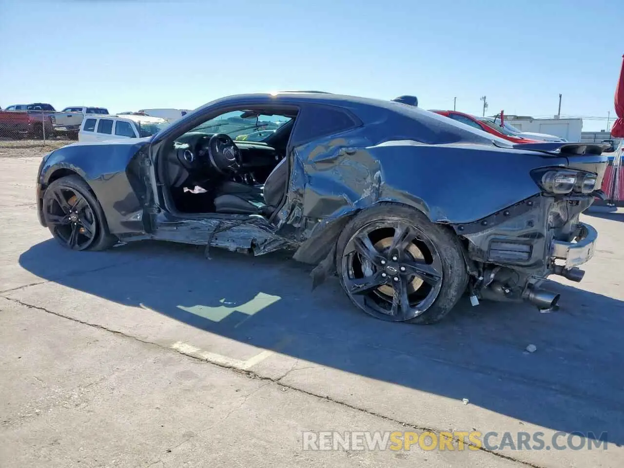 2 fotografías del automóvil dañado 1G1FH1R73L0143739 CHEVROLET CAMARO 2020