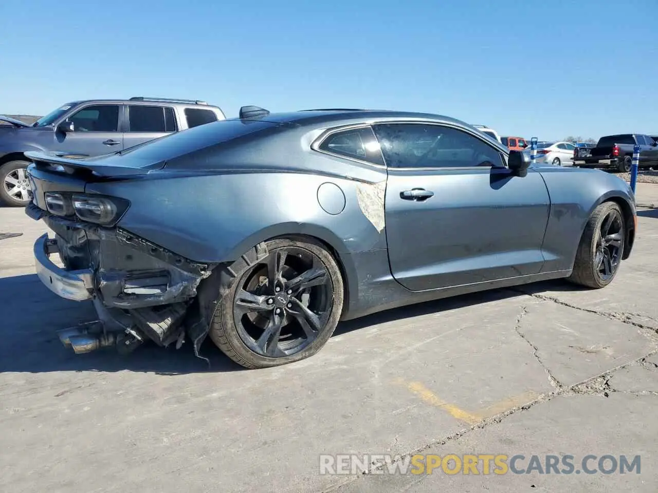 3 fotografías del automóvil dañado 1G1FH1R73L0143739 CHEVROLET CAMARO 2020