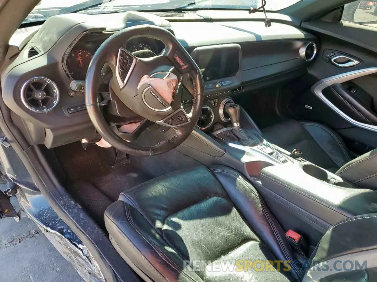 8 fotografías del automóvil dañado 1G1FH1R73L0143739 CHEVROLET CAMARO 2020