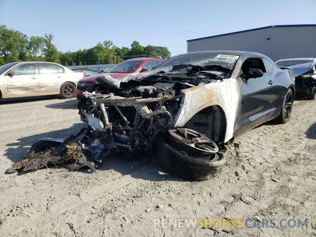 2 fotografías del automóvil dañado 1G1FH1R76L0103445 CHEVROLET CAMARO 2020