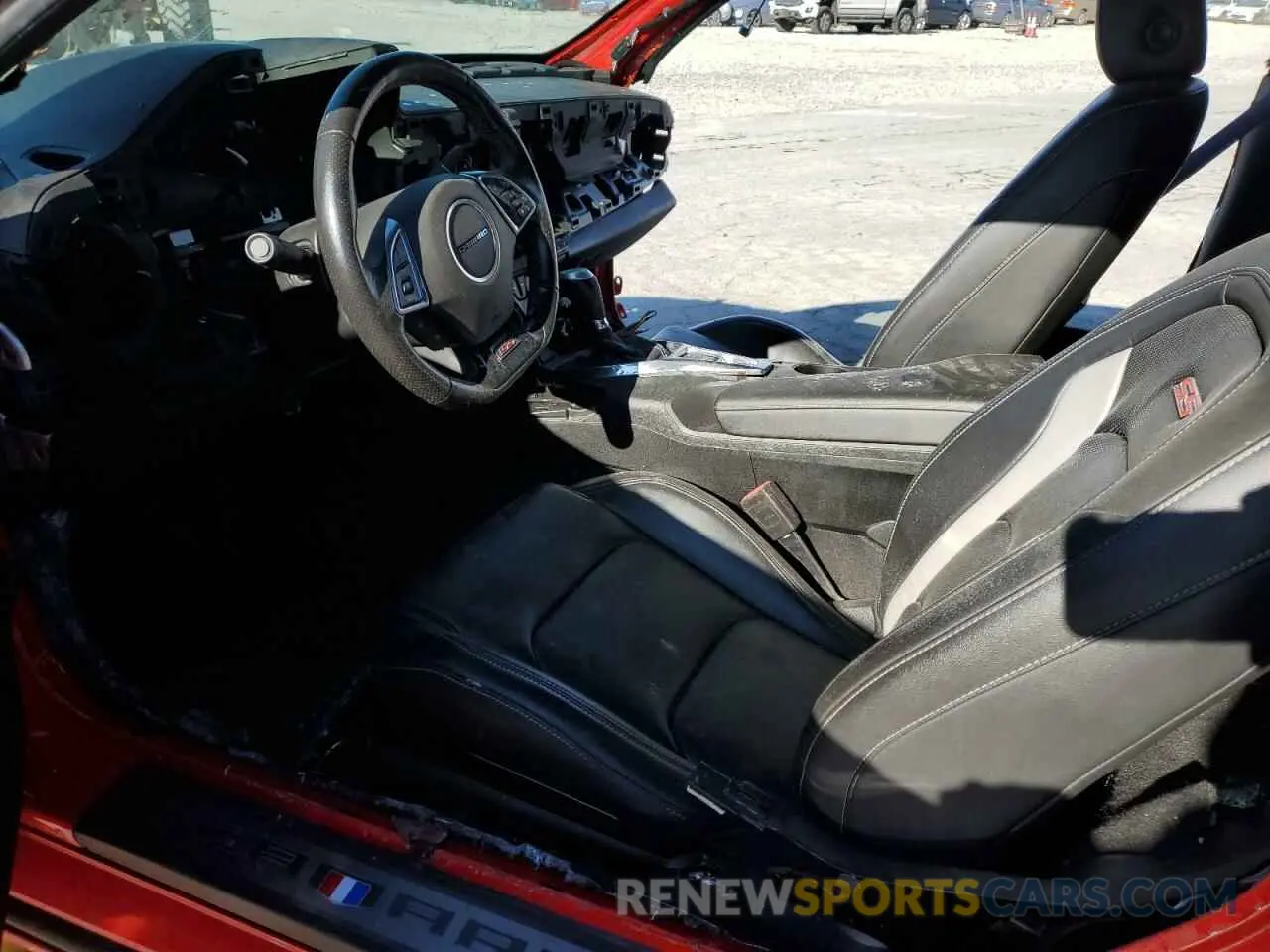 7 fotografías del automóvil dañado 1G1FH3D70L0117778 CHEVROLET CAMARO 2020