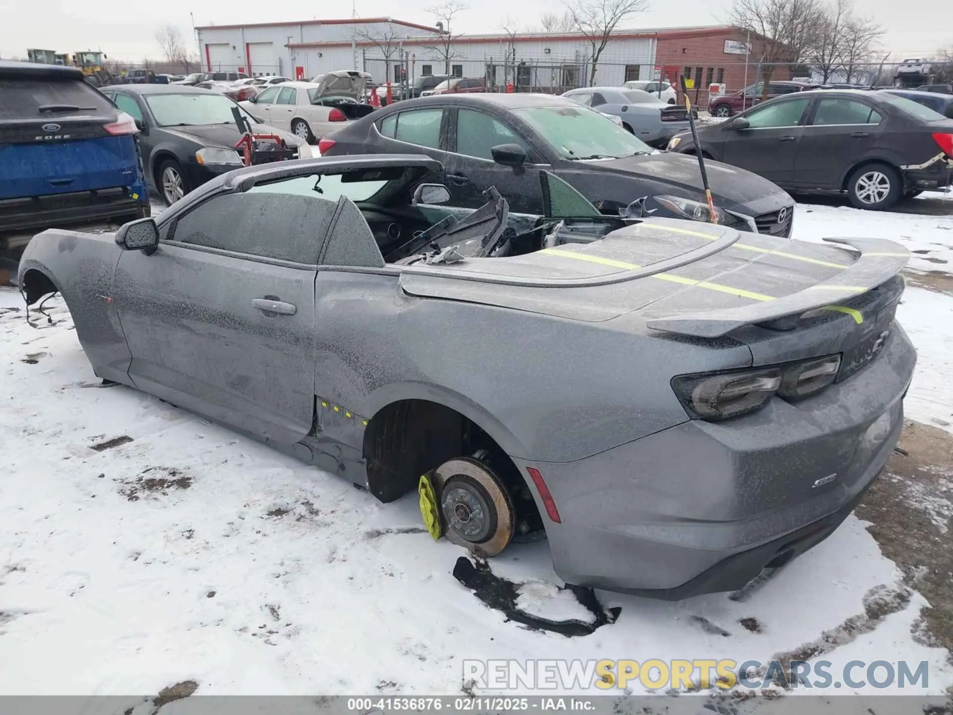 3 fotografías del automóvil dañado 1G1FH3D76L0143317 CHEVROLET CAMARO 2020