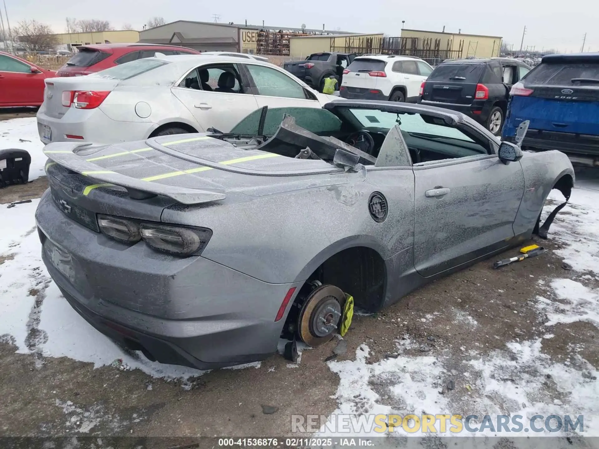 4 fotografías del automóvil dañado 1G1FH3D76L0143317 CHEVROLET CAMARO 2020
