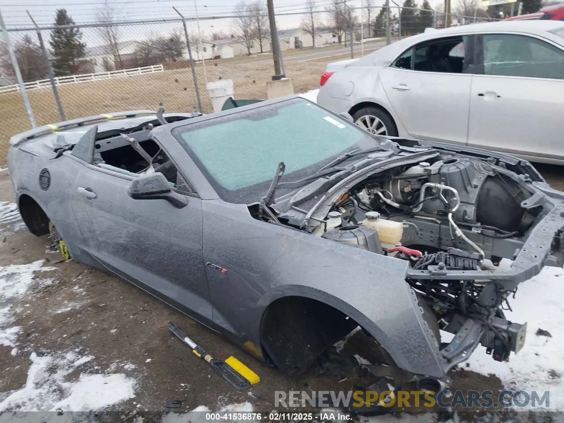 6 fotografías del automóvil dañado 1G1FH3D76L0143317 CHEVROLET CAMARO 2020