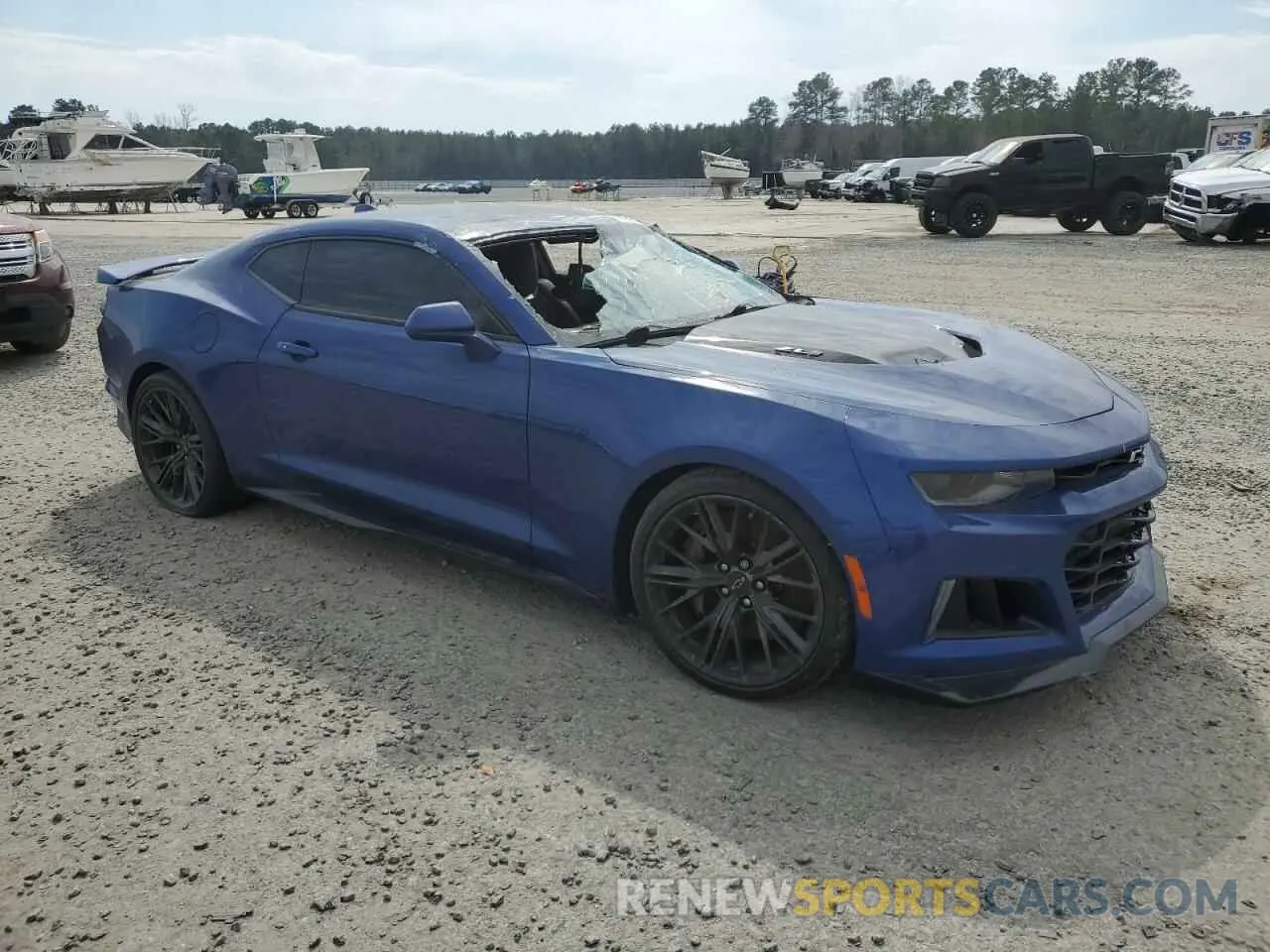 4 fotografías del automóvil dañado 1G1FK1R68L0136097 CHEVROLET CAMARO 2020