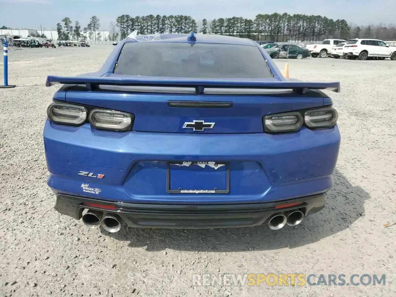 6 fotografías del automóvil dañado 1G1FK1R68L0136097 CHEVROLET CAMARO 2020