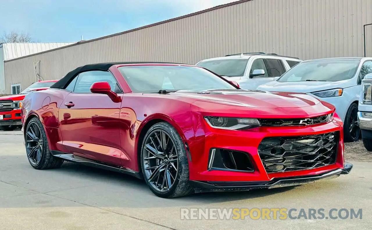 1 fotografías del automóvil dañado 1G1FK3D6XL0139943 CHEVROLET CAMARO 2020