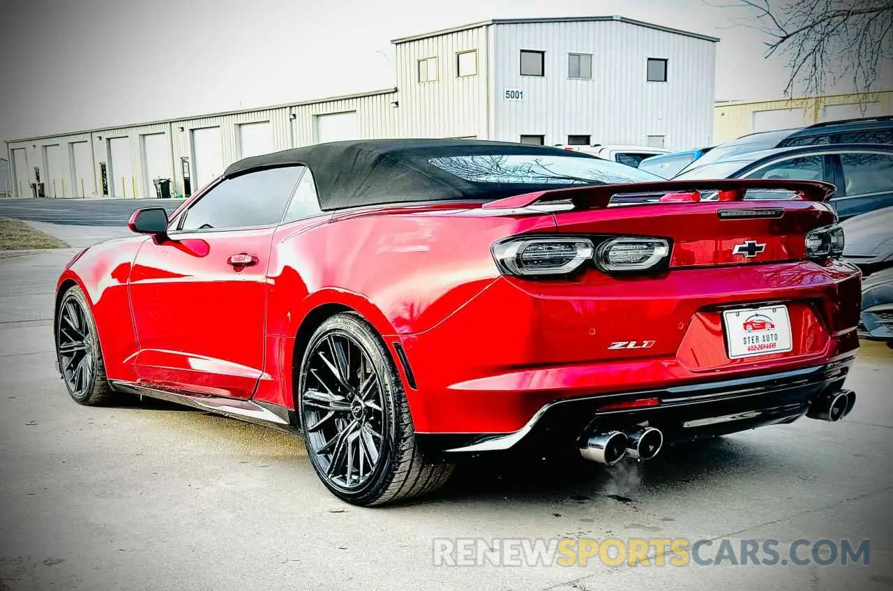 3 fotografías del automóvil dañado 1G1FK3D6XL0139943 CHEVROLET CAMARO 2020