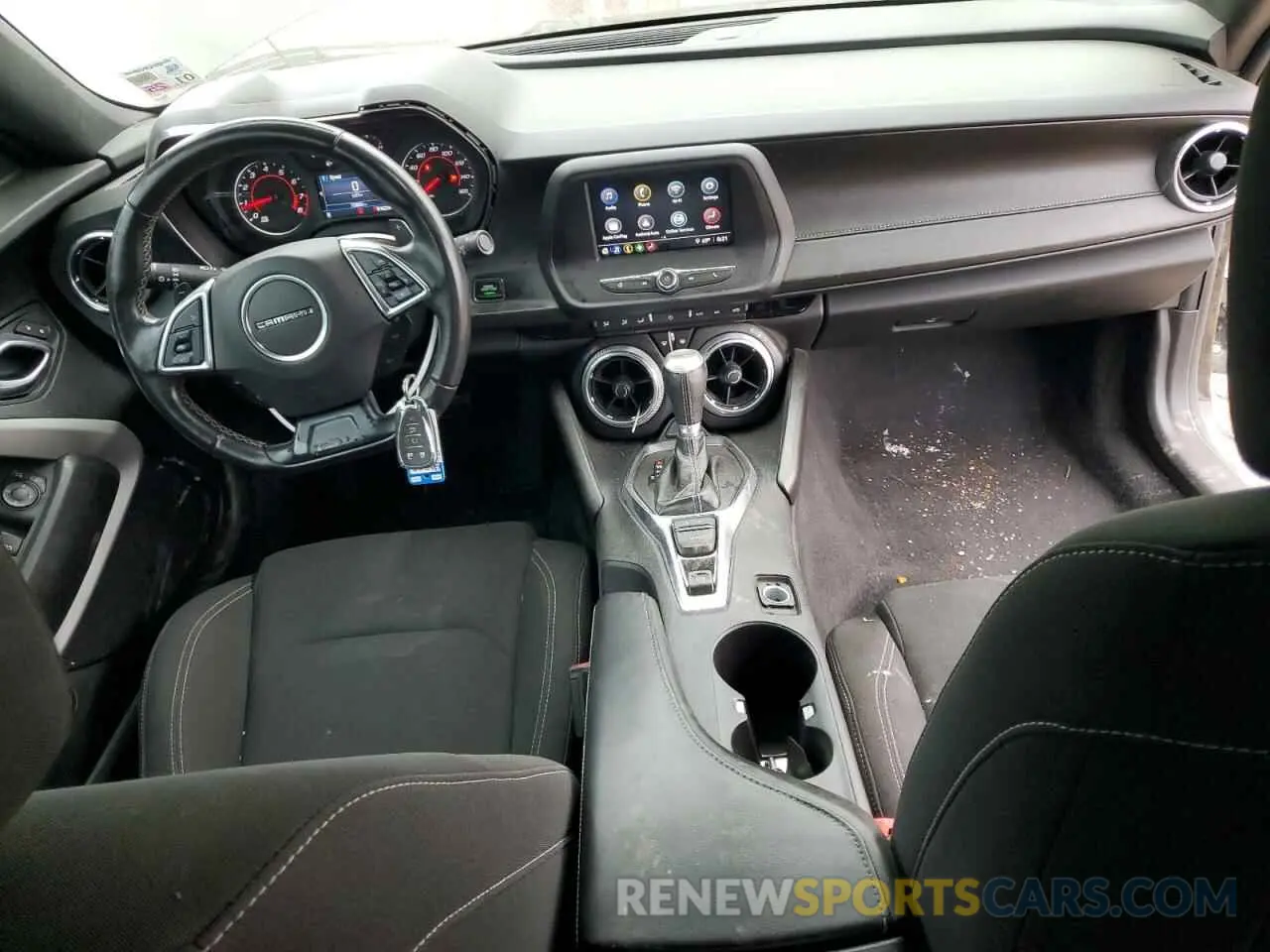 8 fotografías del automóvil dañado 1G1FB1RS0M0100581 CHEVROLET CAMARO 2021