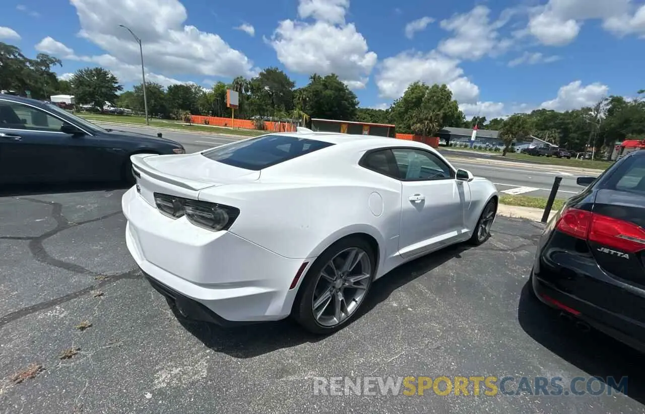 4 fotografías del automóvil dañado 1G1FB1RS0M0109877 CHEVROLET CAMARO 2021