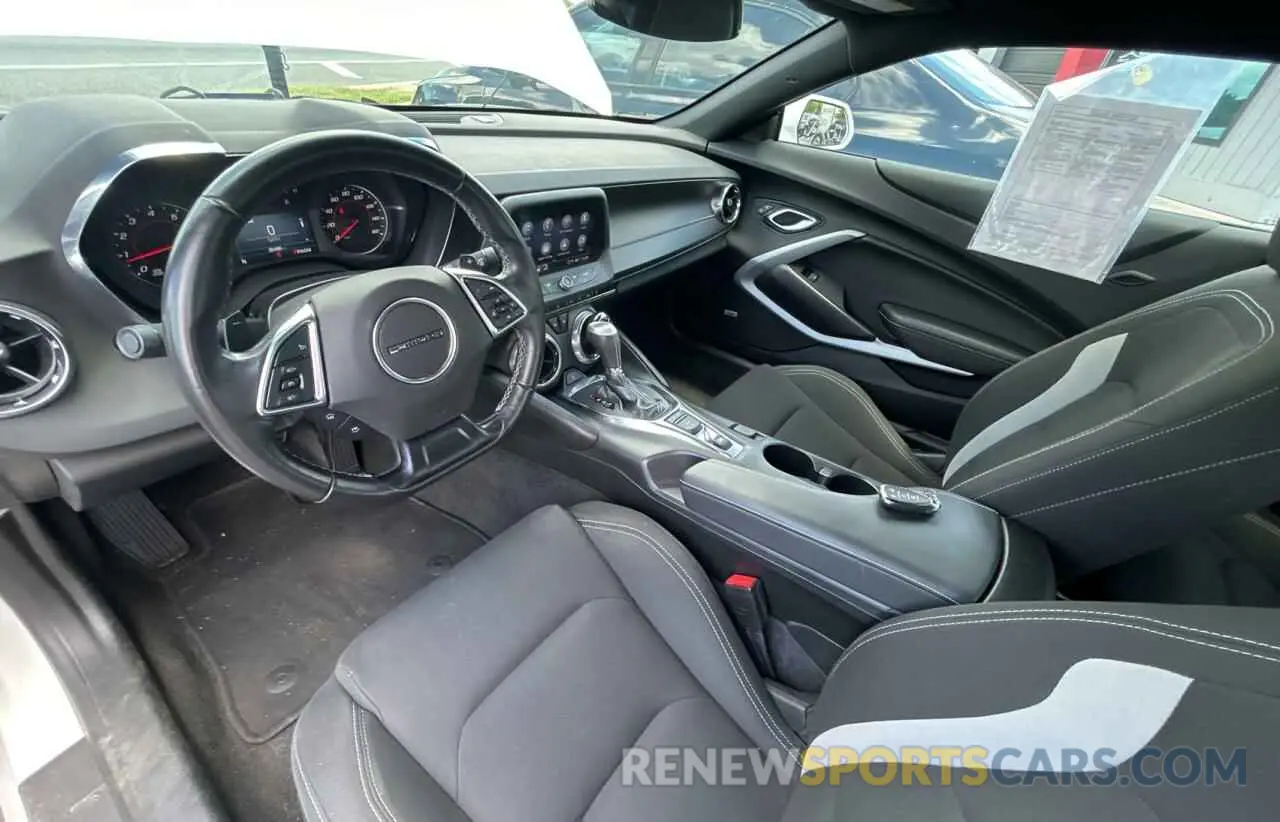 9 fotografías del automóvil dañado 1G1FB1RS0M0109877 CHEVROLET CAMARO 2021