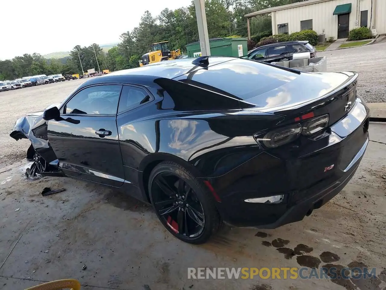 2 fotografías del automóvil dañado 1G1FB1RS0M0131460 CHEVROLET CAMARO 2021