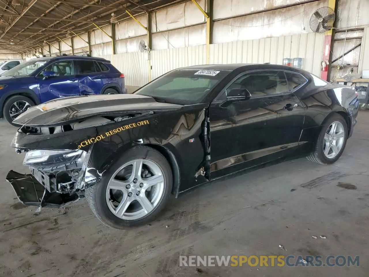 1 fotografías del automóvil dañado 1G1FB1RS2M0122212 CHEVROLET CAMARO 2021