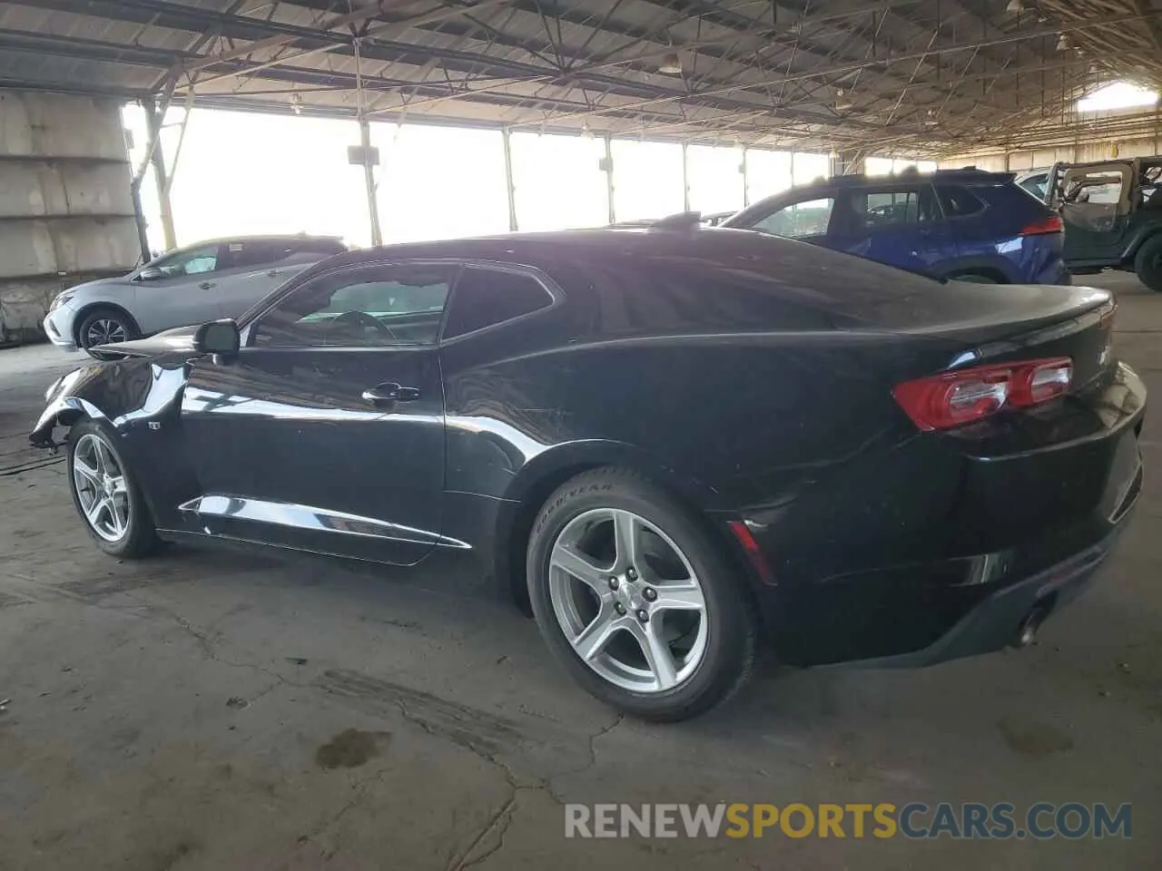 2 fotografías del automóvil dañado 1G1FB1RS2M0122212 CHEVROLET CAMARO 2021