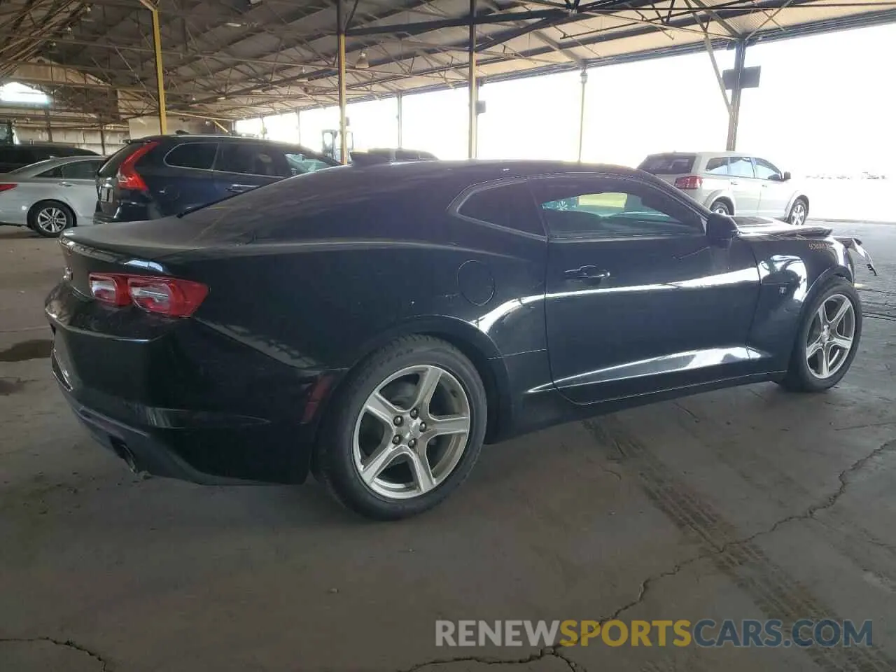 3 fotografías del automóvil dañado 1G1FB1RS2M0122212 CHEVROLET CAMARO 2021