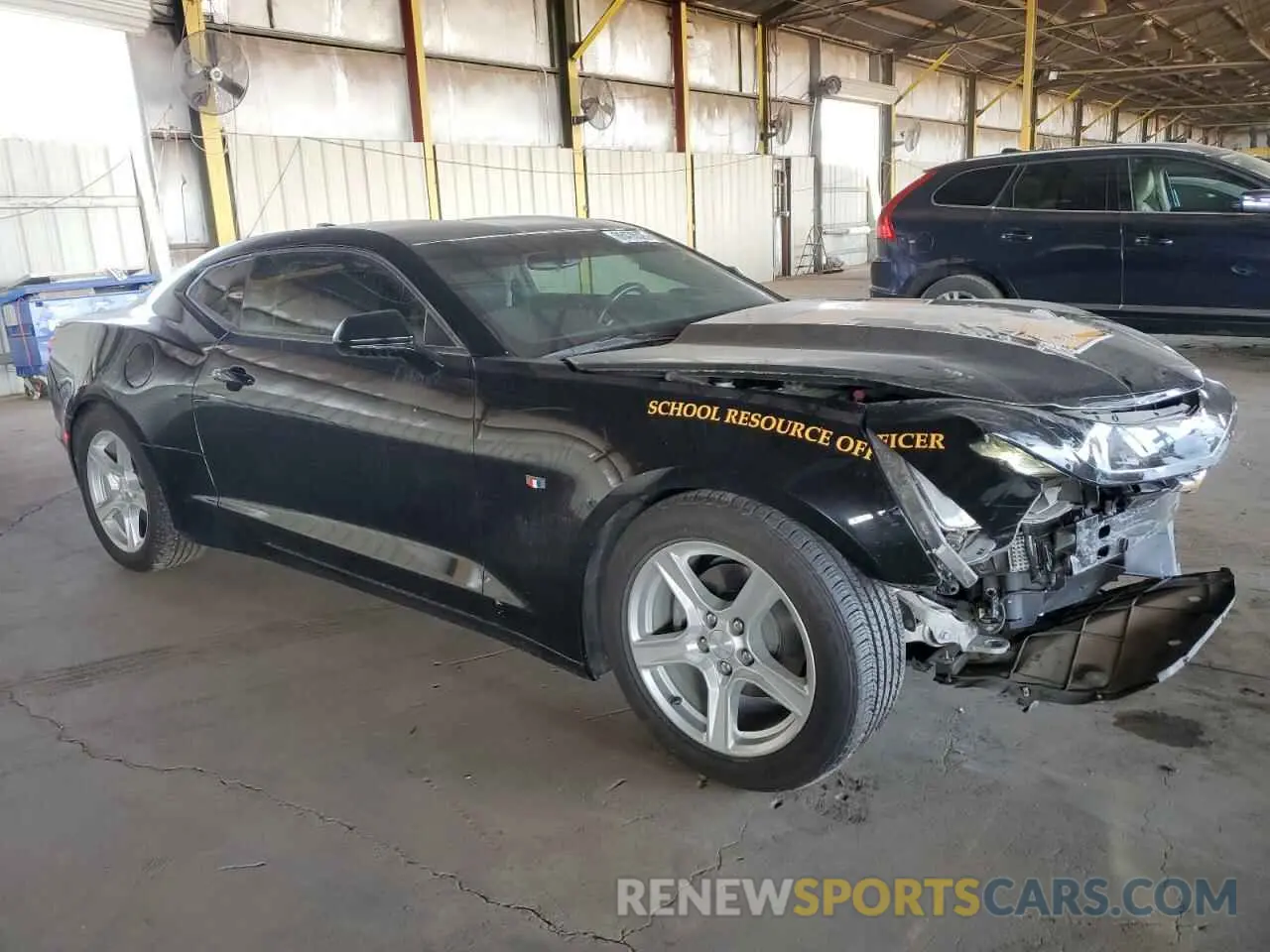 4 fotografías del automóvil dañado 1G1FB1RS2M0122212 CHEVROLET CAMARO 2021