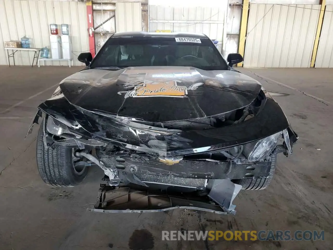 5 fotografías del automóvil dañado 1G1FB1RS2M0122212 CHEVROLET CAMARO 2021