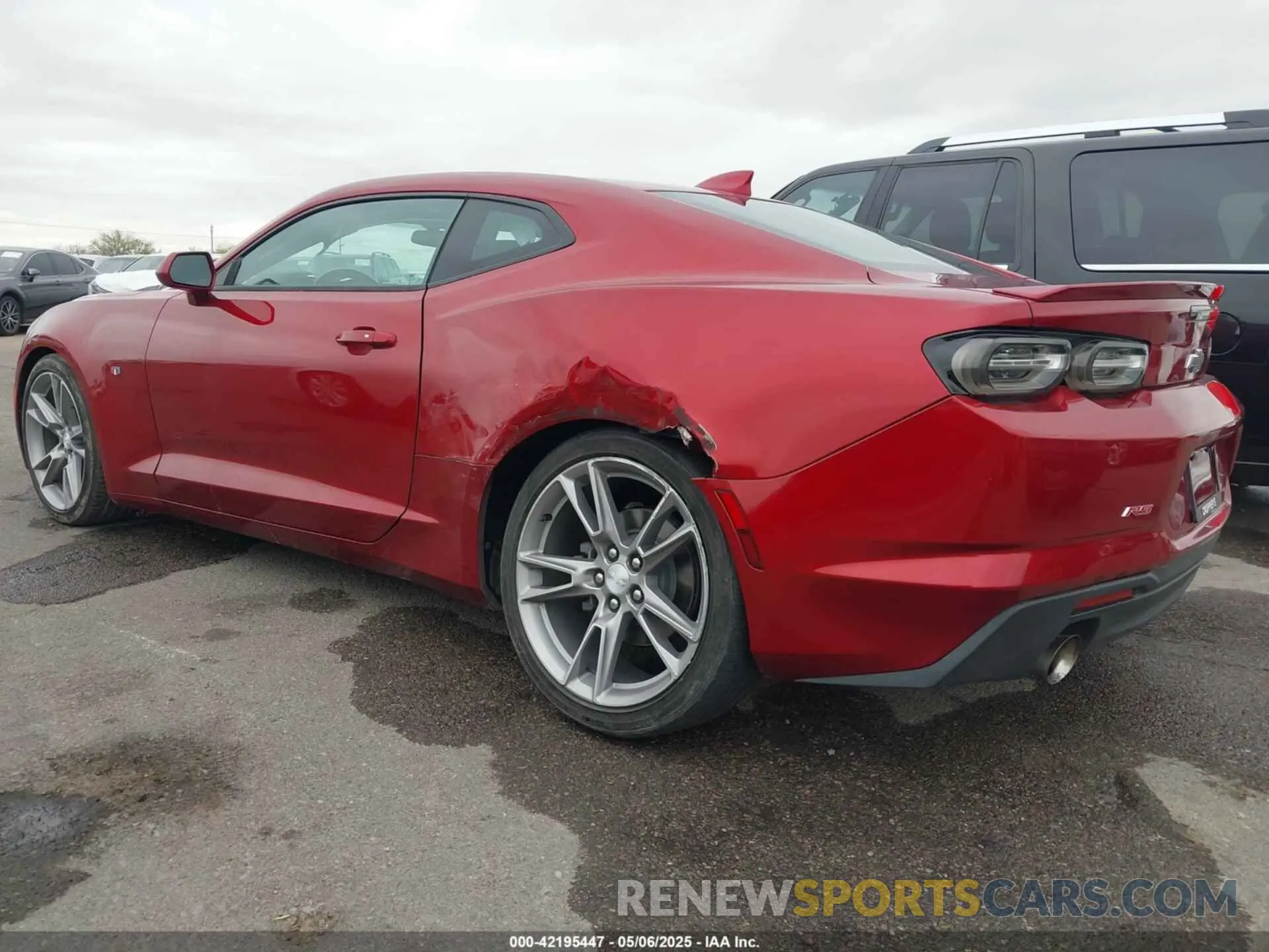 3 fotografías del automóvil dañado 1G1FB1RS2M0137809 CHEVROLET CAMARO 2021