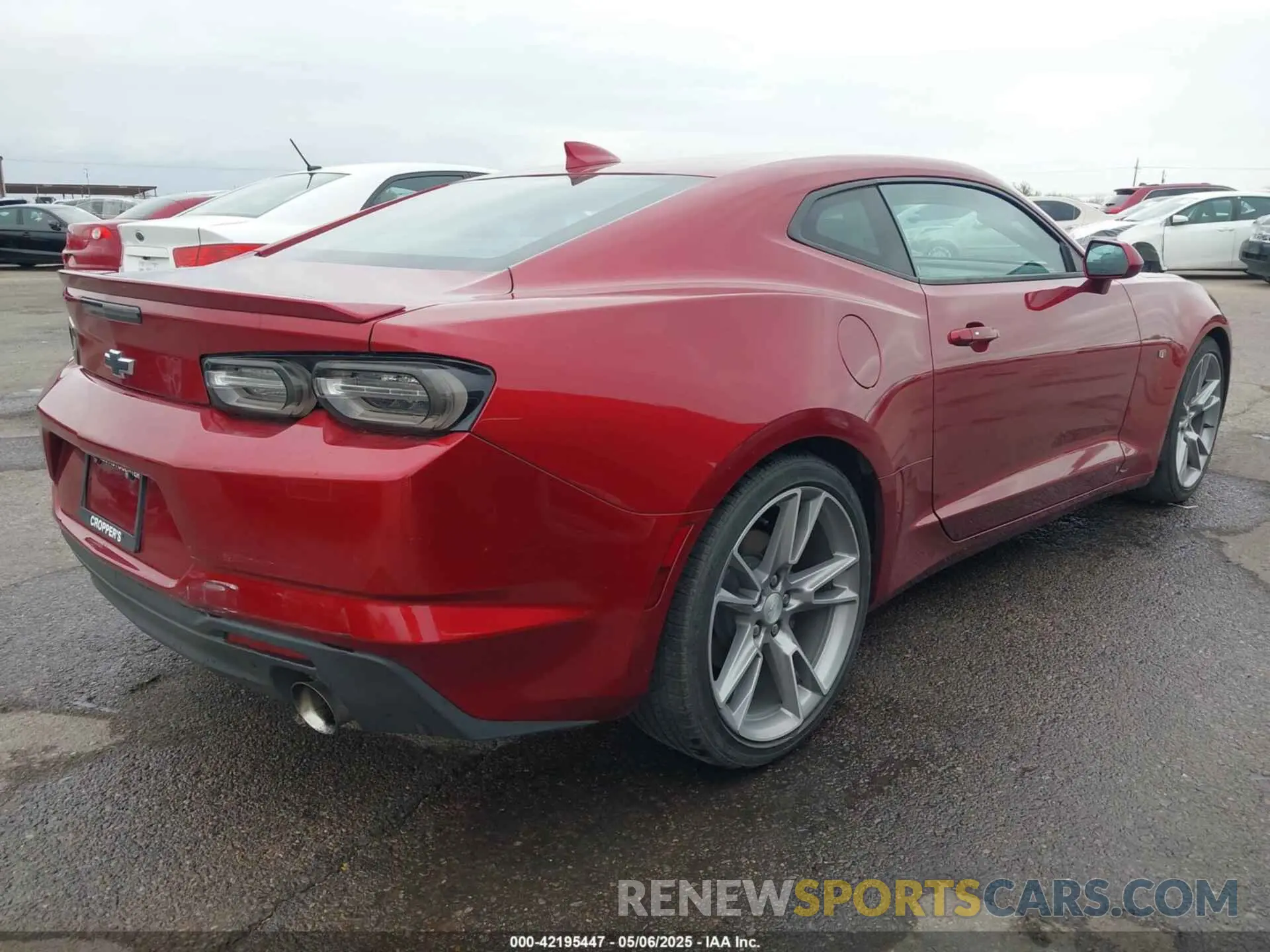 4 fotografías del automóvil dañado 1G1FB1RS2M0137809 CHEVROLET CAMARO 2021