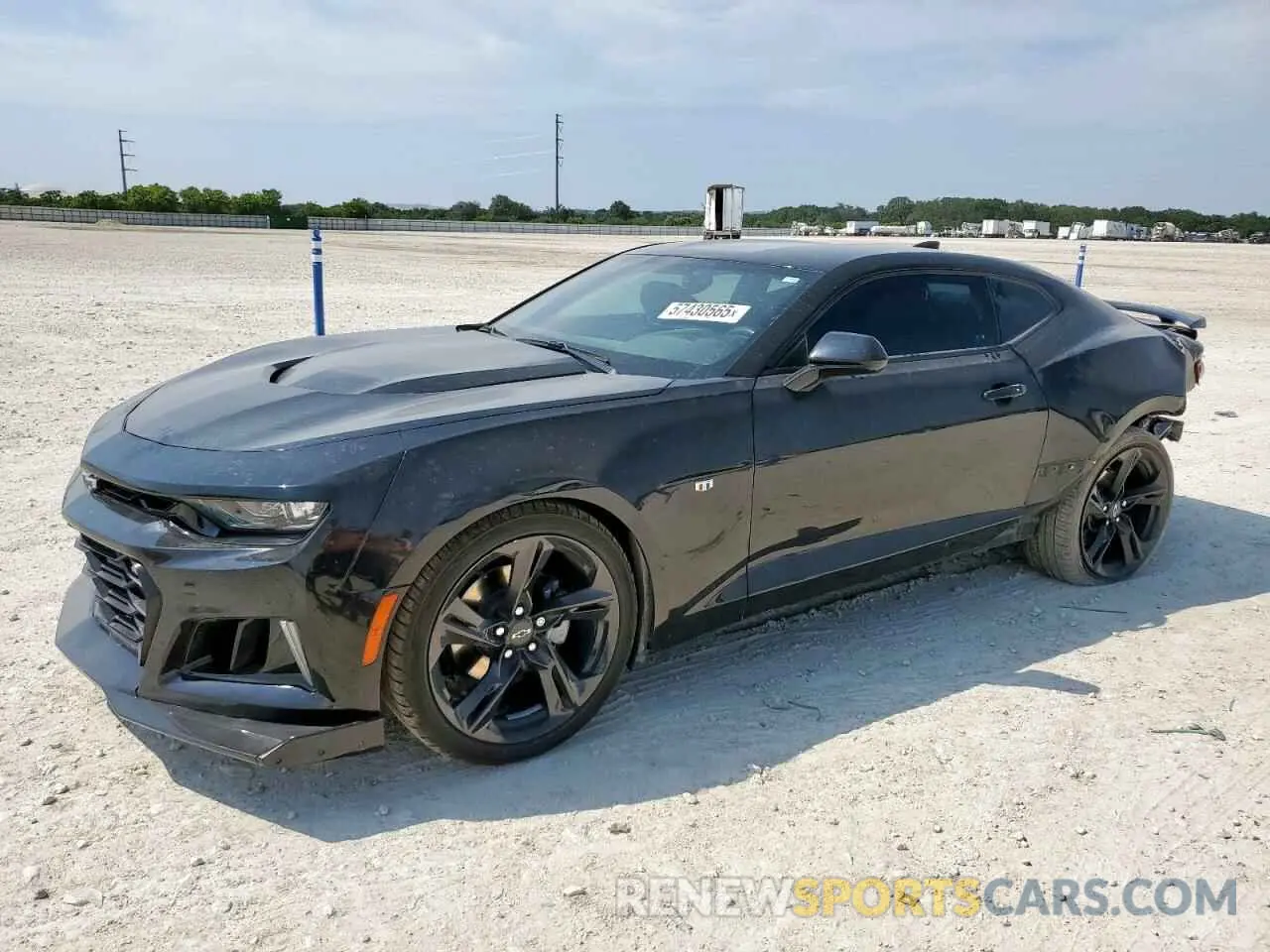 1 fotografías del automóvil dañado 1G1FB1RS3M0140430 CHEVROLET CAMARO 2021