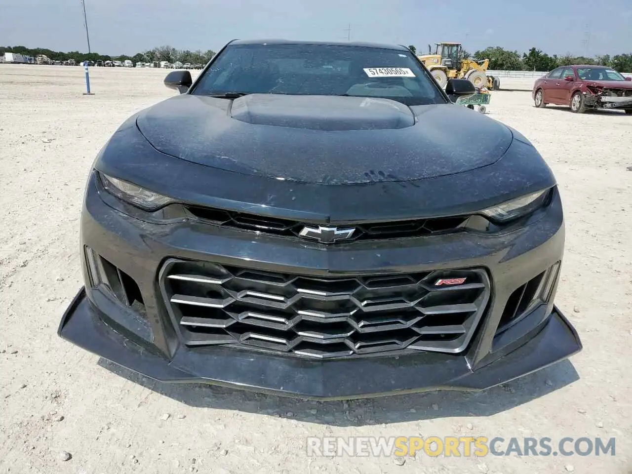 5 fotografías del automóvil dañado 1G1FB1RS3M0140430 CHEVROLET CAMARO 2021