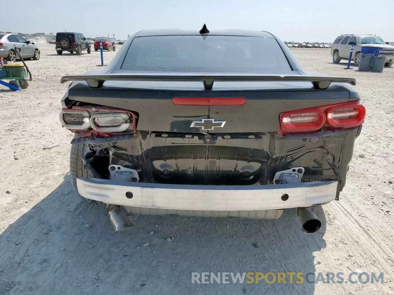 6 fotografías del automóvil dañado 1G1FB1RS3M0140430 CHEVROLET CAMARO 2021