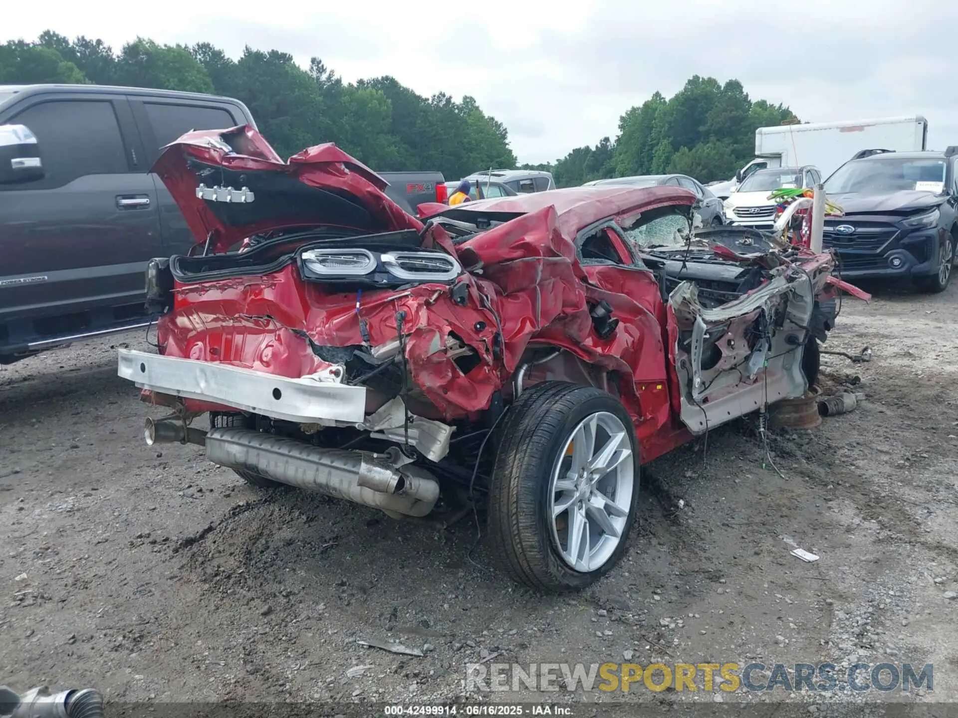 4 fotografías del automóvil dañado 1G1FB1RS4M0135446 CHEVROLET CAMARO 2021