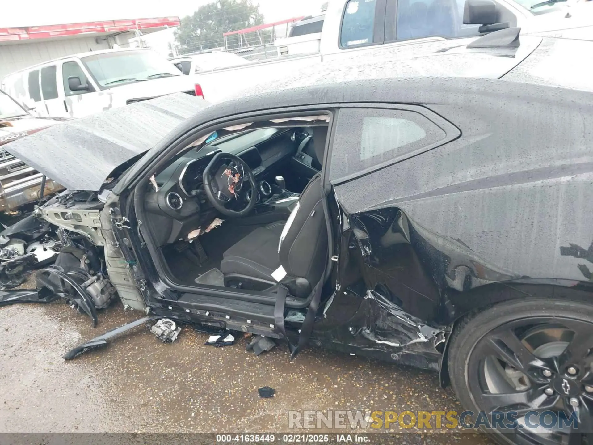 14 fotografías del automóvil dañado 1G1FB1RS5M0117165 CHEVROLET CAMARO 2021