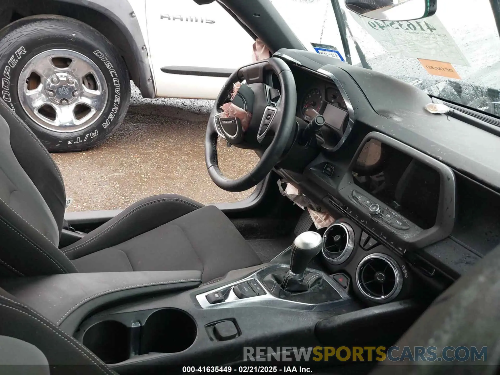 5 fotografías del automóvil dañado 1G1FB1RS5M0117165 CHEVROLET CAMARO 2021
