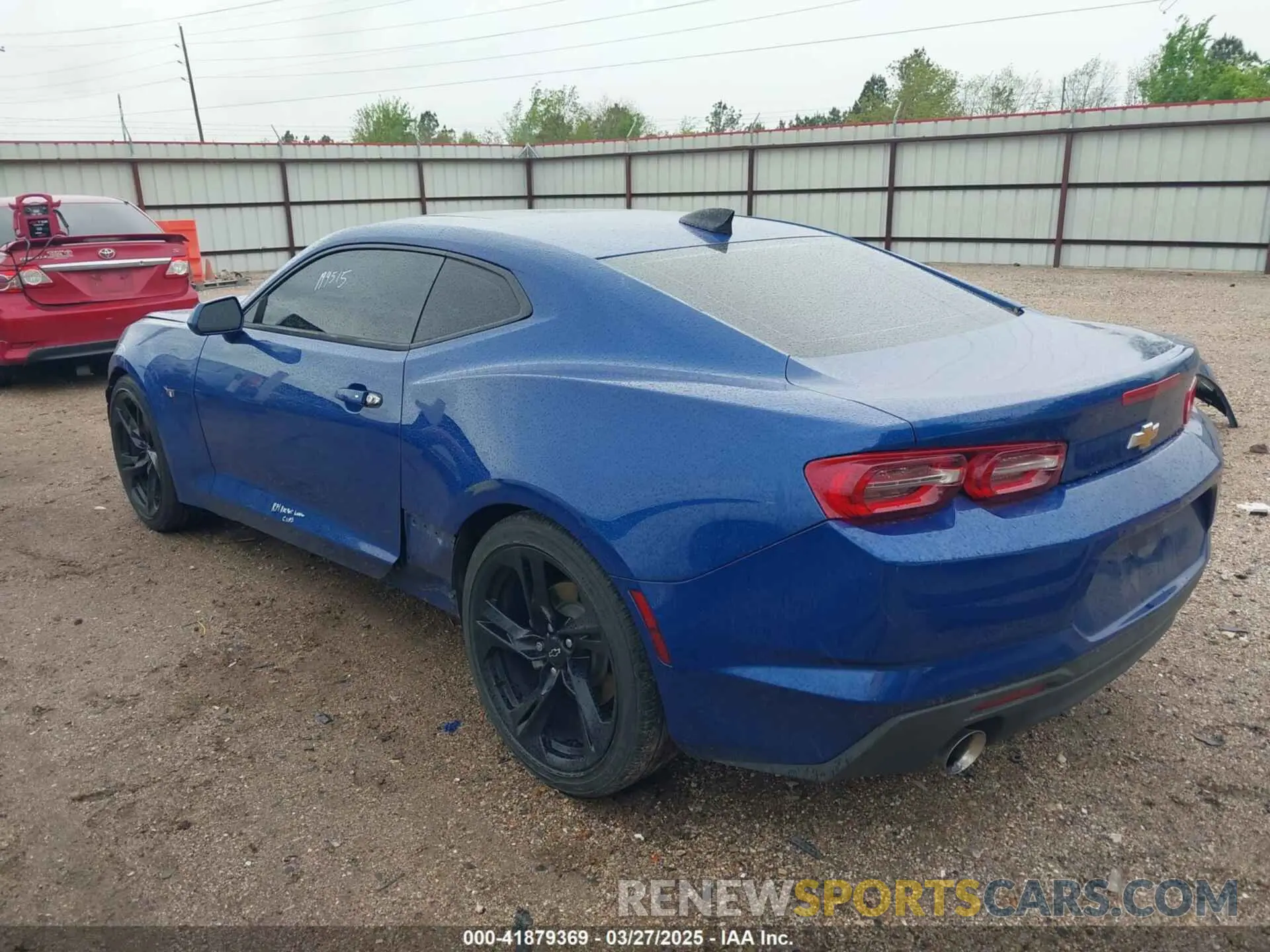3 fotografías del automóvil dañado 1G1FB1RS5M0128392 CHEVROLET CAMARO 2021
