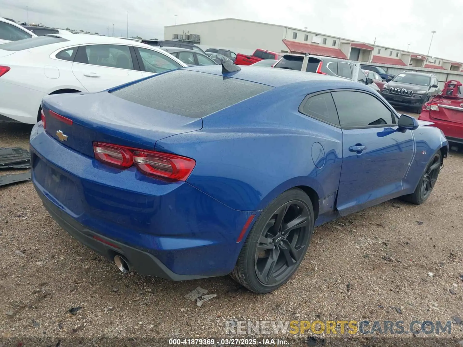 4 fotografías del automóvil dañado 1G1FB1RS5M0128392 CHEVROLET CAMARO 2021