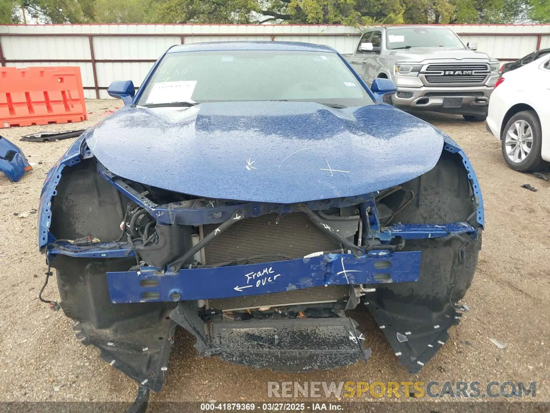 6 fotografías del automóvil dañado 1G1FB1RS5M0128392 CHEVROLET CAMARO 2021