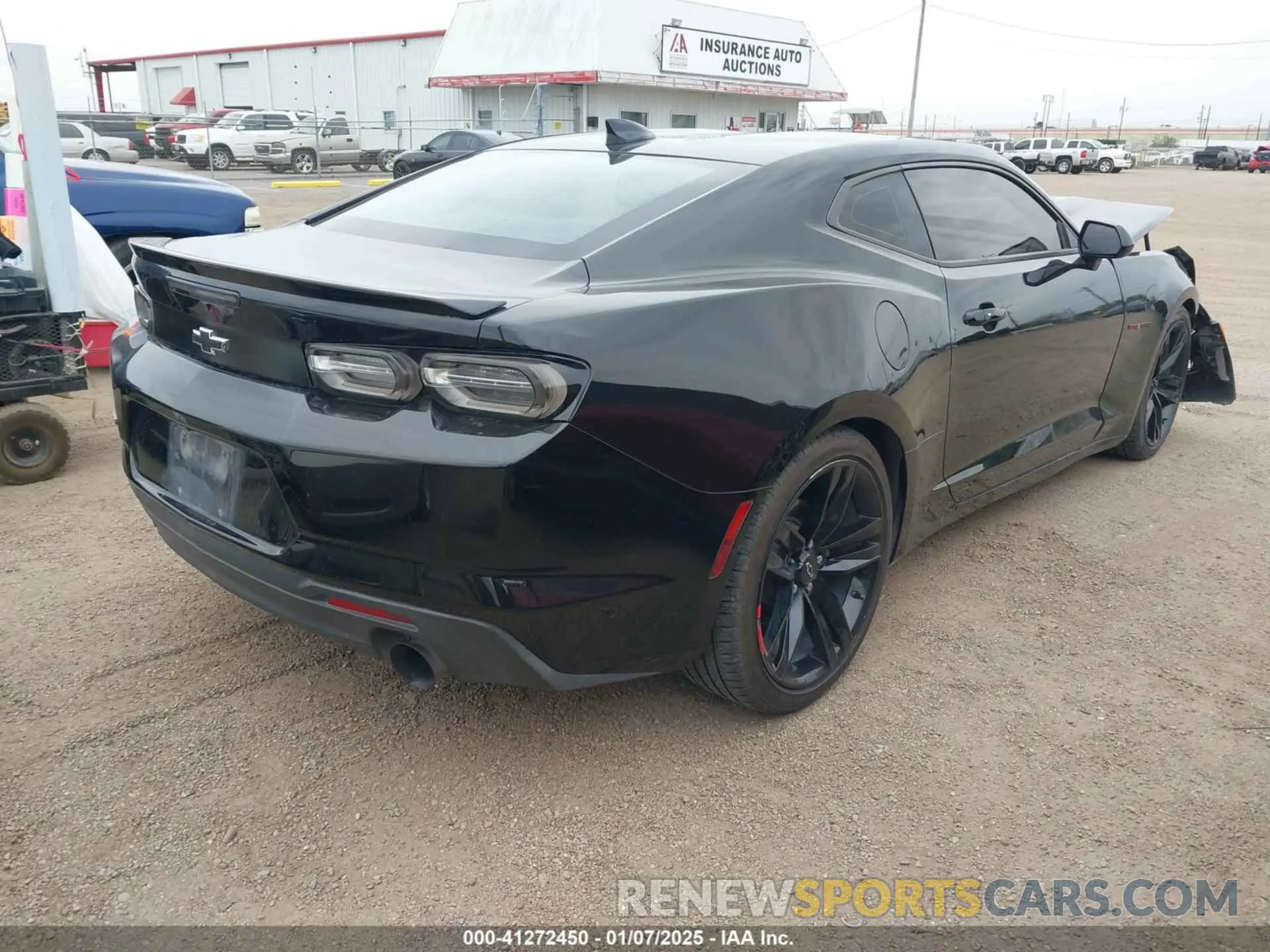 4 fotografías del automóvil dañado 1G1FB1RS6M0102772 CHEVROLET CAMARO 2021
