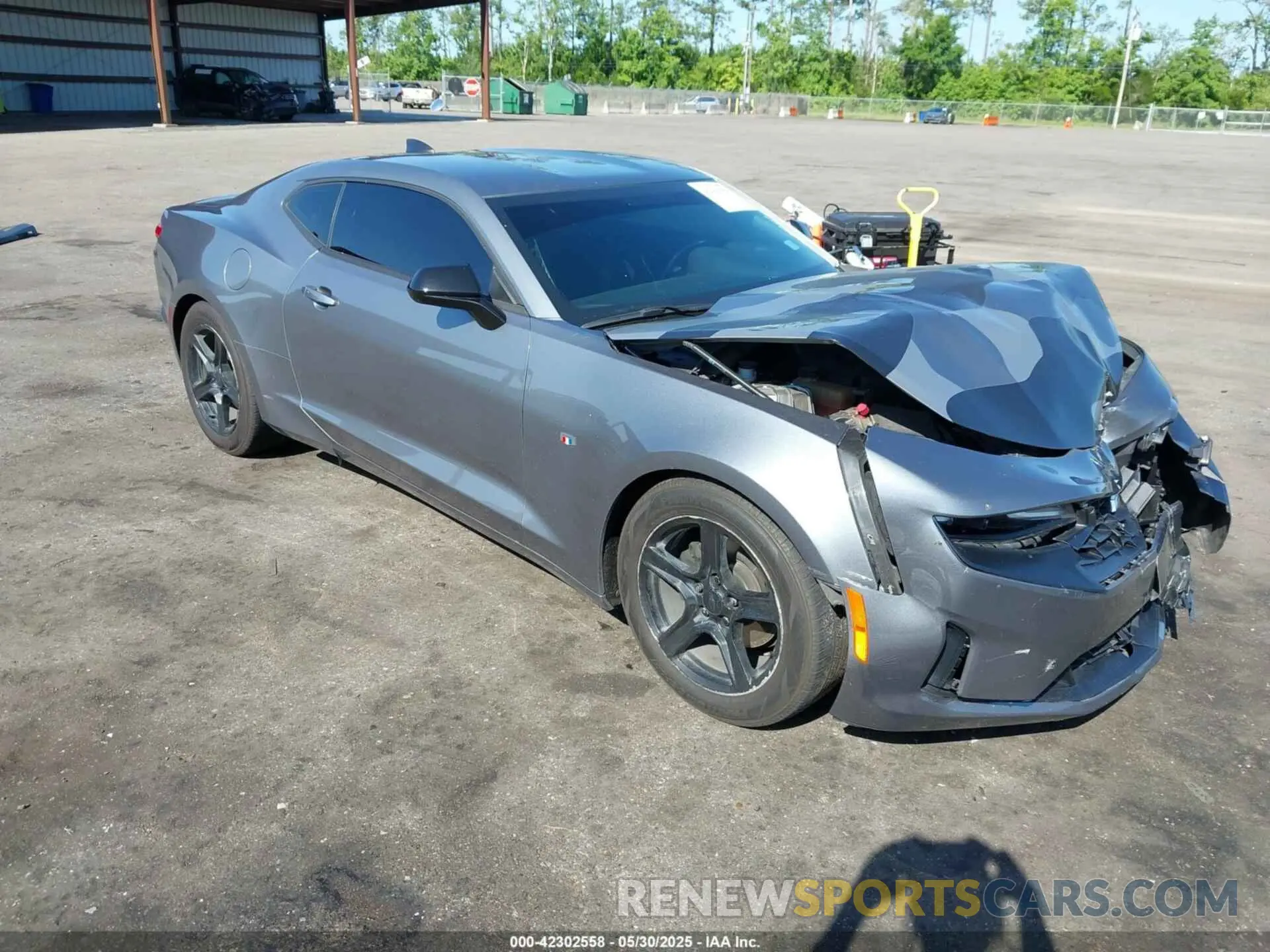 1 fotografías del automóvil dañado 1G1FB1RS6M0136517 CHEVROLET CAMARO 2021