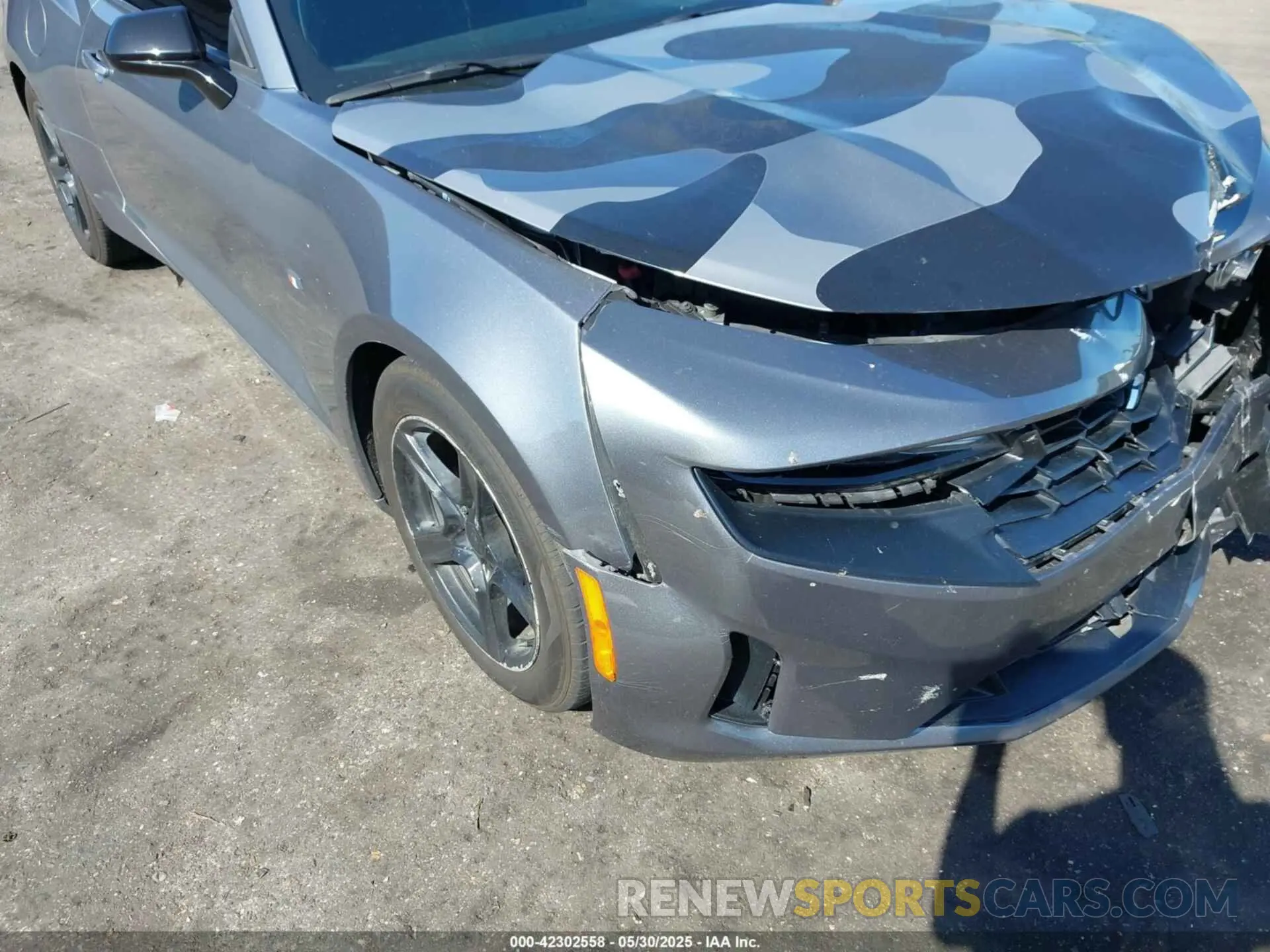 20 fotografías del automóvil dañado 1G1FB1RS6M0136517 CHEVROLET CAMARO 2021