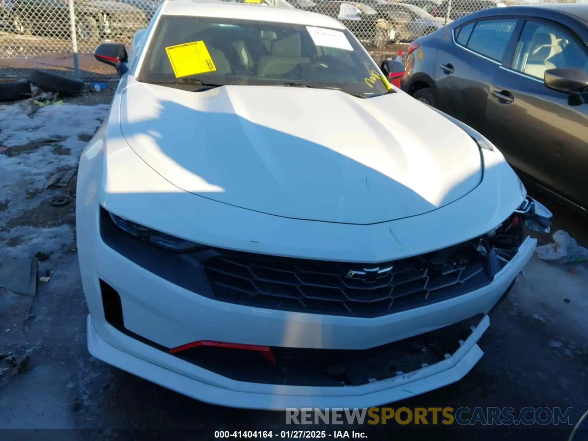 12 fotografías del automóvil dañado 1G1FB1RS8M0114342 CHEVROLET CAMARO 2021