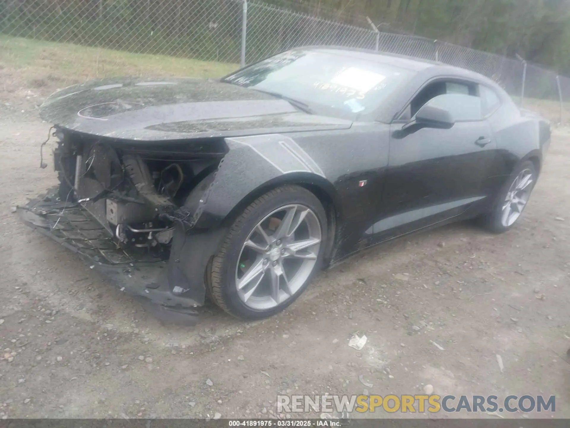 2 fotografías del automóvil dañado 1G1FB1RX0M0137769 CHEVROLET CAMARO 2021