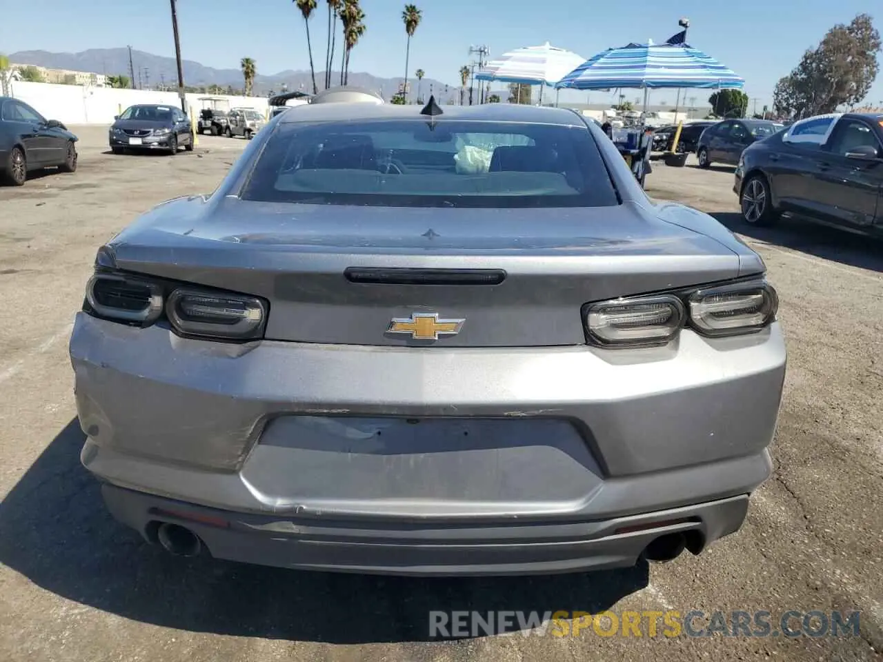 6 fotografías del automóvil dañado 1G1FB1RX0M0142714 CHEVROLET CAMARO 2021