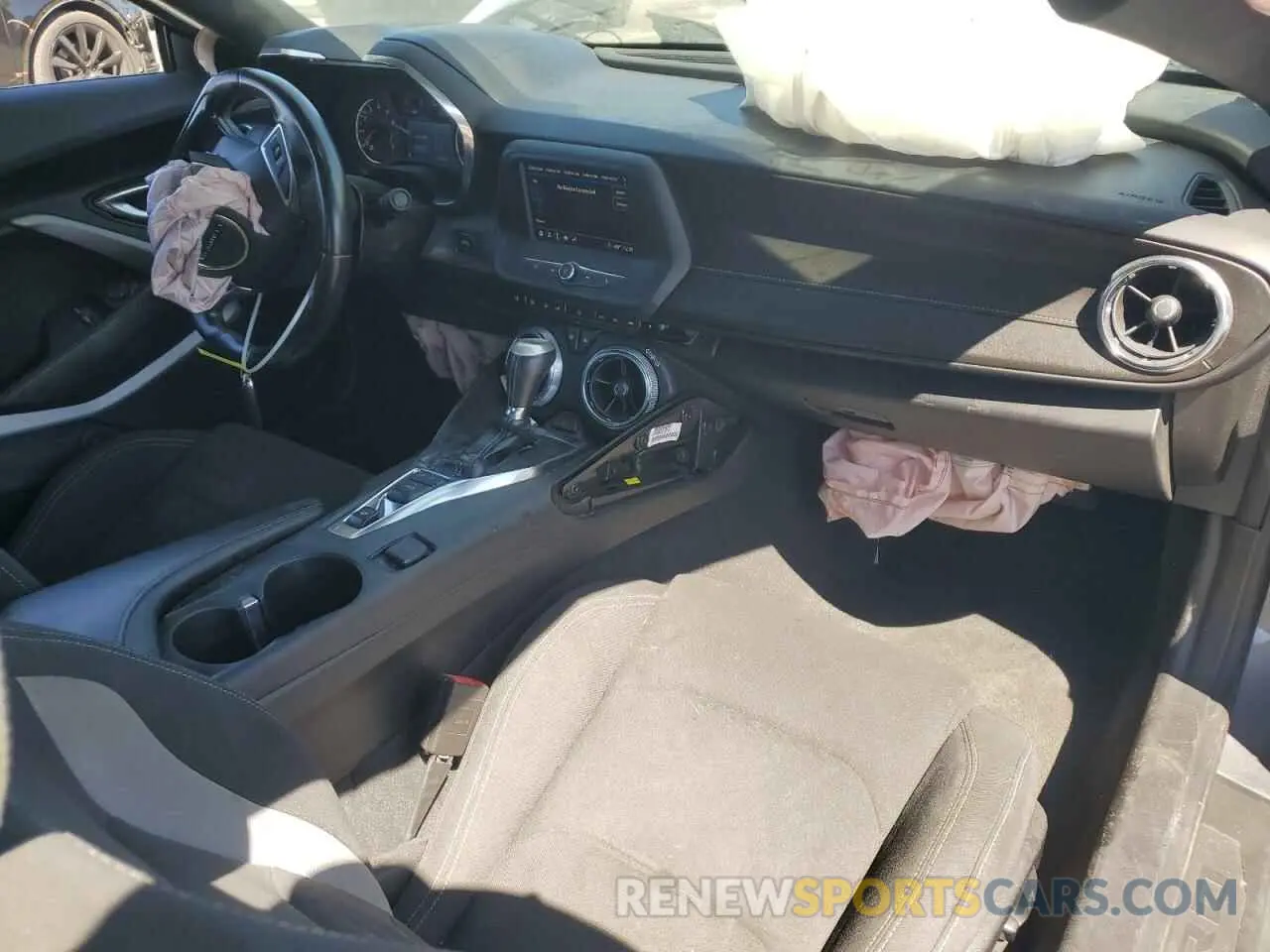 8 fotografías del automóvil dañado 1G1FB1RX0M0142714 CHEVROLET CAMARO 2021